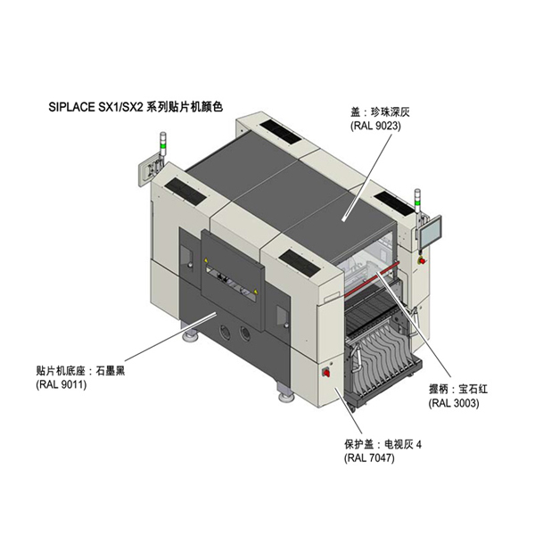 SIPLACE-SX1-SX2-系列貼片機(jī)顏色